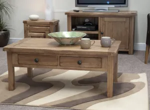 Rustic Oak Coffee Table