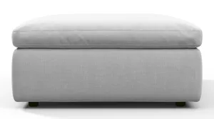 Sky - Sky Sofa Module, Ottoman, Dove Linen