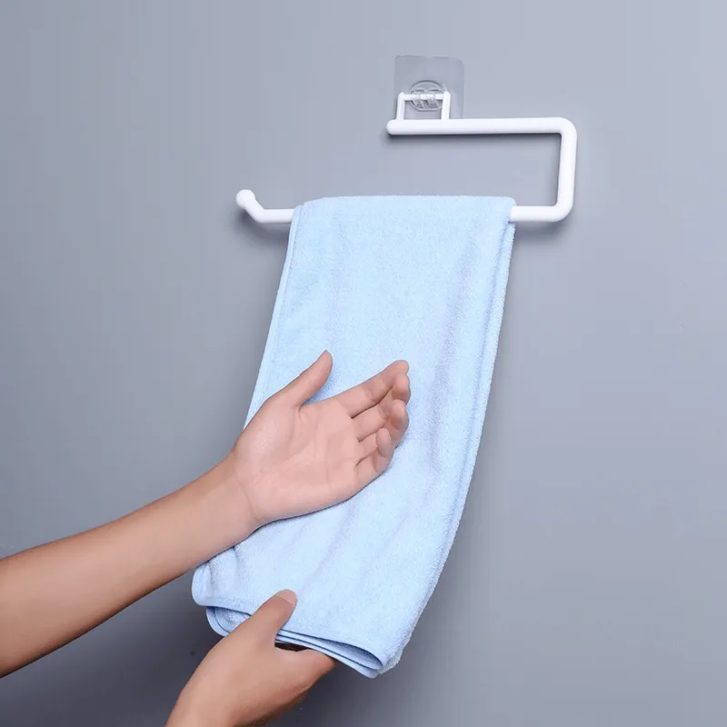 Spacesaving Bathroom Accessories 1pc Tissue Holder Towel Rack