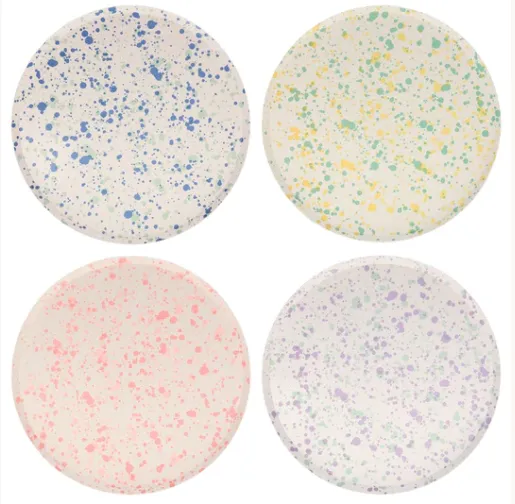 Speckled Dinner Plates