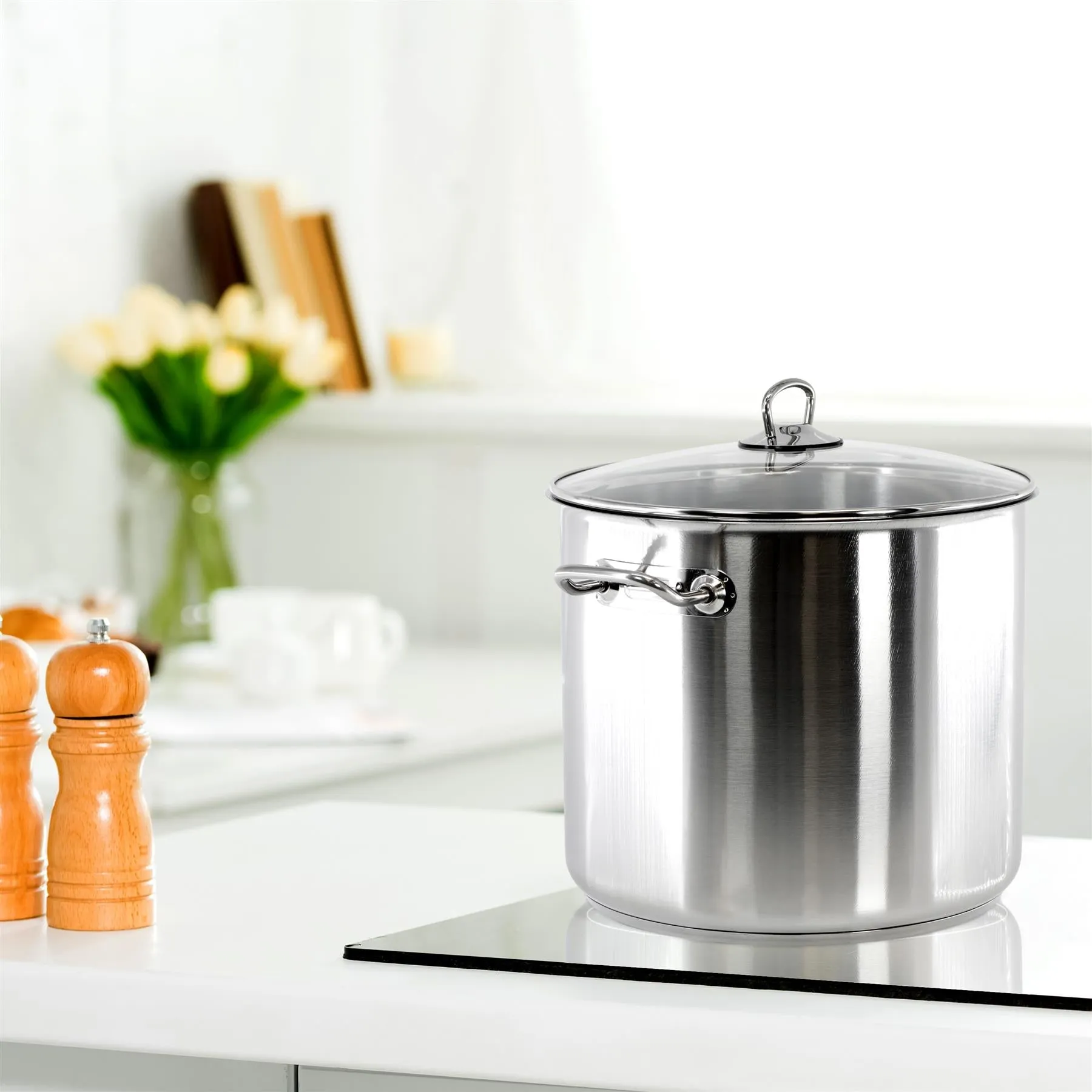 Stainless Steel Stock Pot 15 L