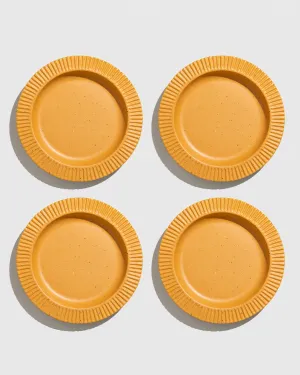 Stoneware Stackable Plate - Set of 4