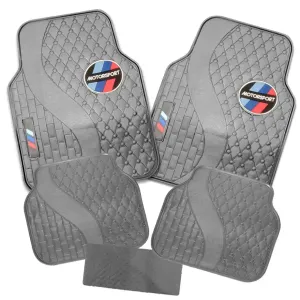 Suitable To Fit - BM Motorsport Style 5-Piece Rubber Car Mats