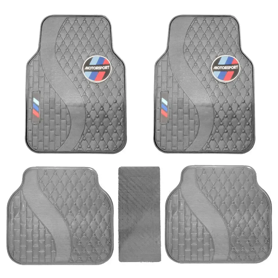 Suitable To Fit - BM Motorsport Style 5-Piece Rubber Car Mats