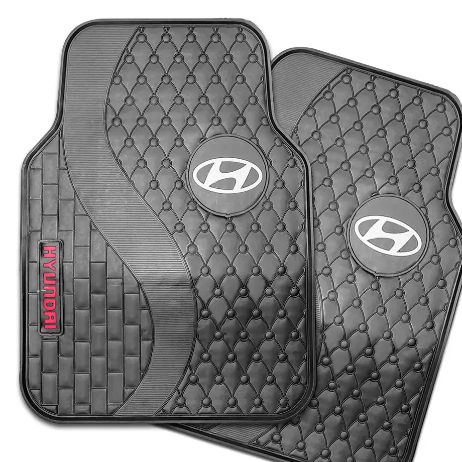 Suitable To Fit - Hyundia 5-Piece Rubber Car Mats