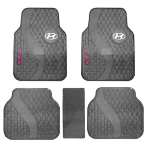 Suitable To Fit - Hyundia 5-Piece Rubber Car Mats