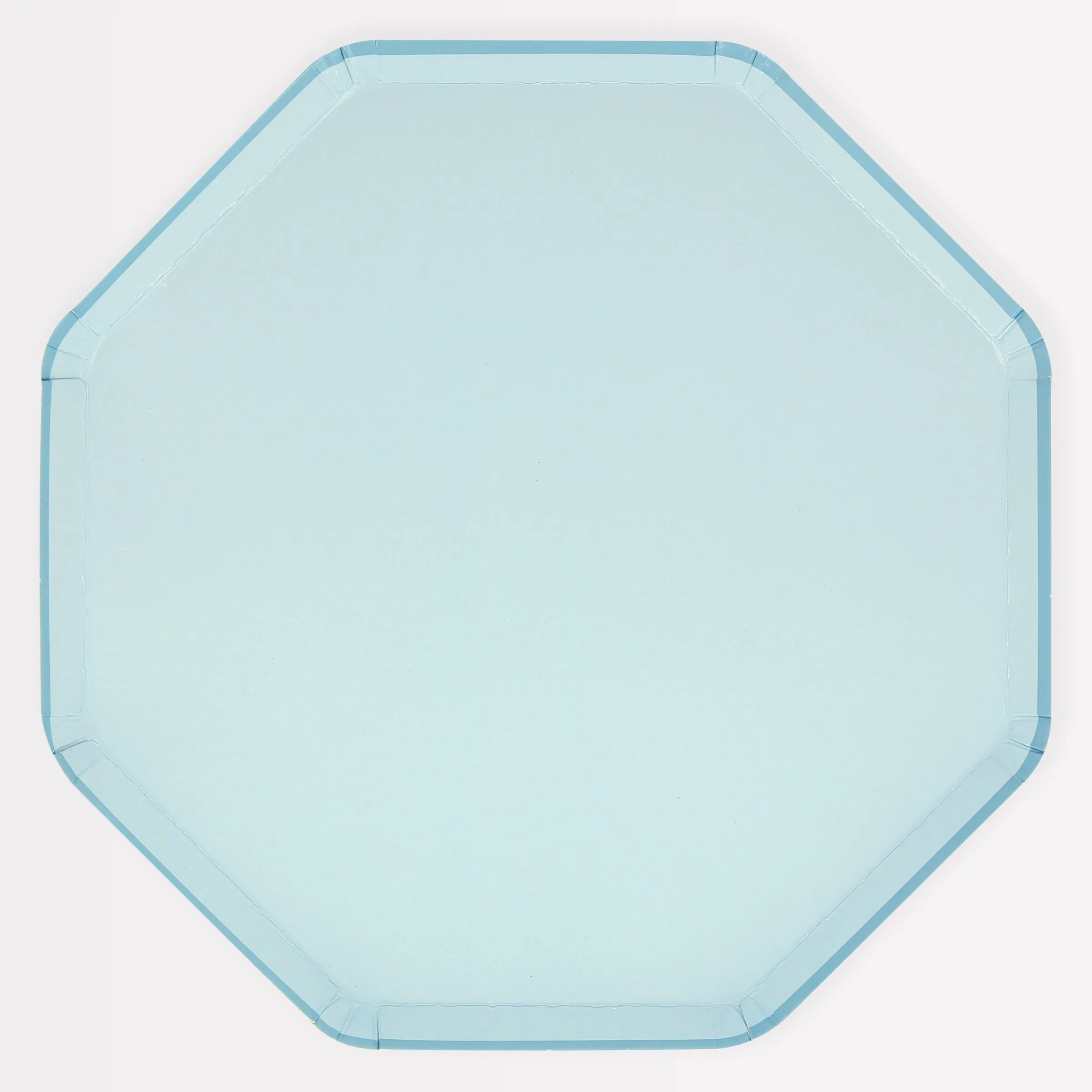 Summer Sky Blue Dinner Plates (x 8)