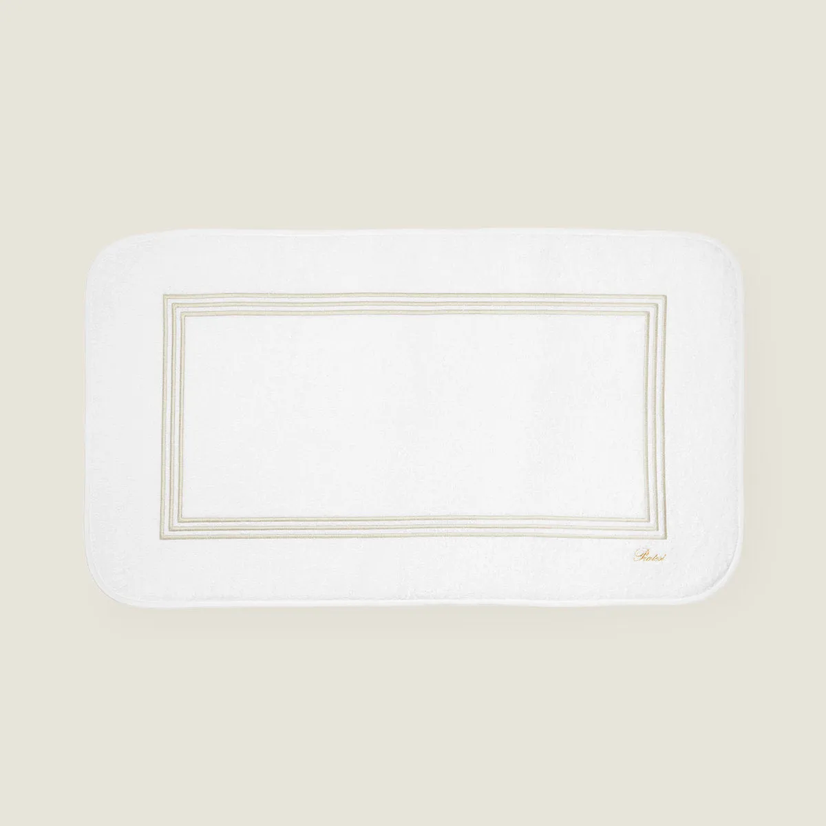 'Tre Righe' Bathroom Mats by Pratesi