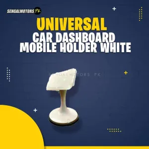 Universal Car Dashboard Mobile Holder White