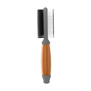 Wahl Double Sided Soft Brush with Orange Gel Handle - DECEMBER SPECIAL OFFER - 13% OFF