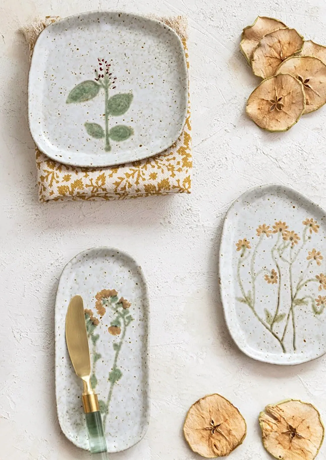 Wildflower Ceramic Plate