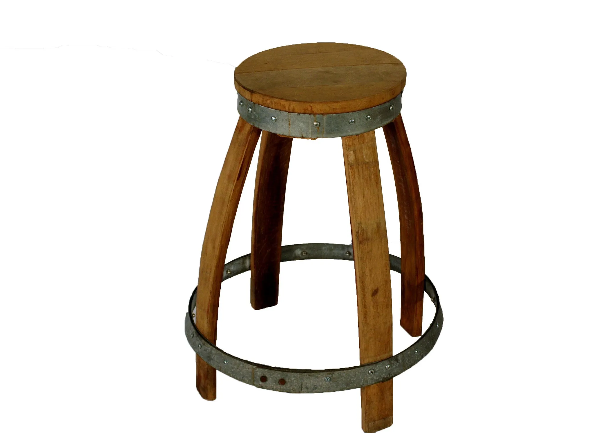 Wine Barrel Barstool