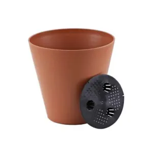 Woodlodge 30cm Clay Self Watering Planter - YHO30CLY