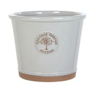 Woodlodge 40cm White Heritage Edward V Planter