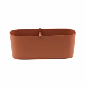 Woodlodge 50cm Clay Self Watering Long Planter - YPA50CLY